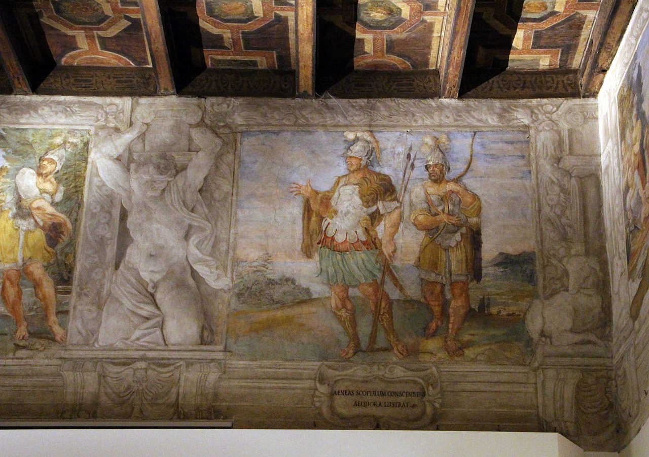 Storie dell'Eneide. Annibale Carracci e allievi - Palazzo Fava, Bologna 10